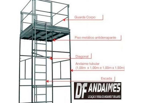 Locação de Andaimes Tubulares em São Paulo